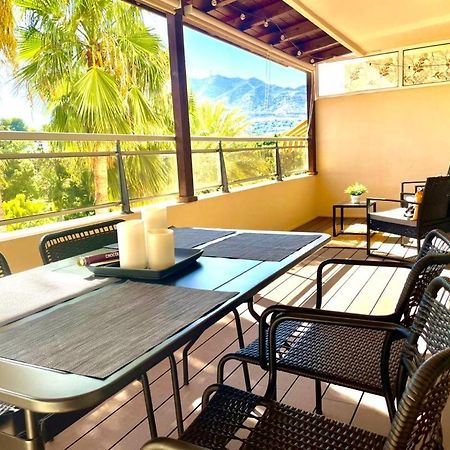 Calido Apartamento Con Gran Terraza Y Vistas A 600 Metros Del Mar Benalmádena Eksteriør billede